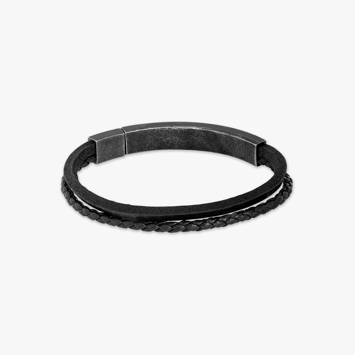 Gothic Roses Skull Slide Bracelet