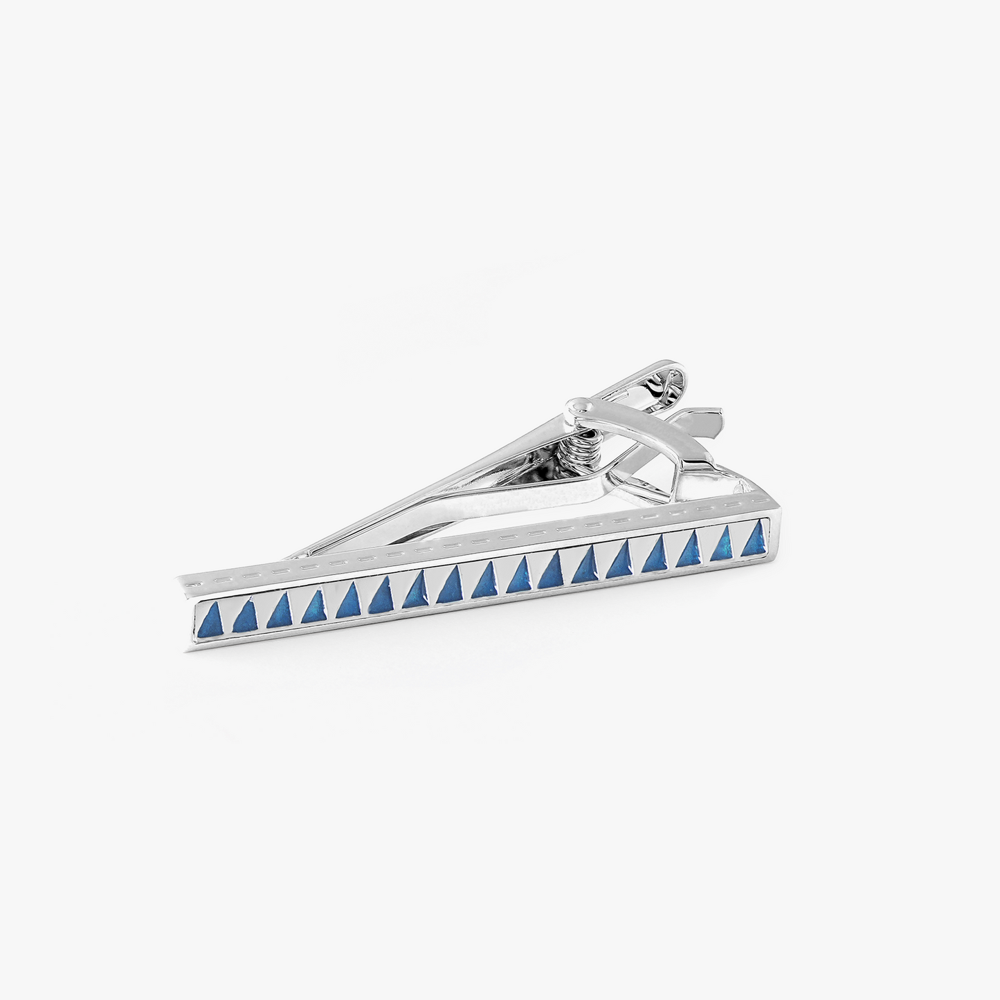 Thompson Geometric Square Tie Clip