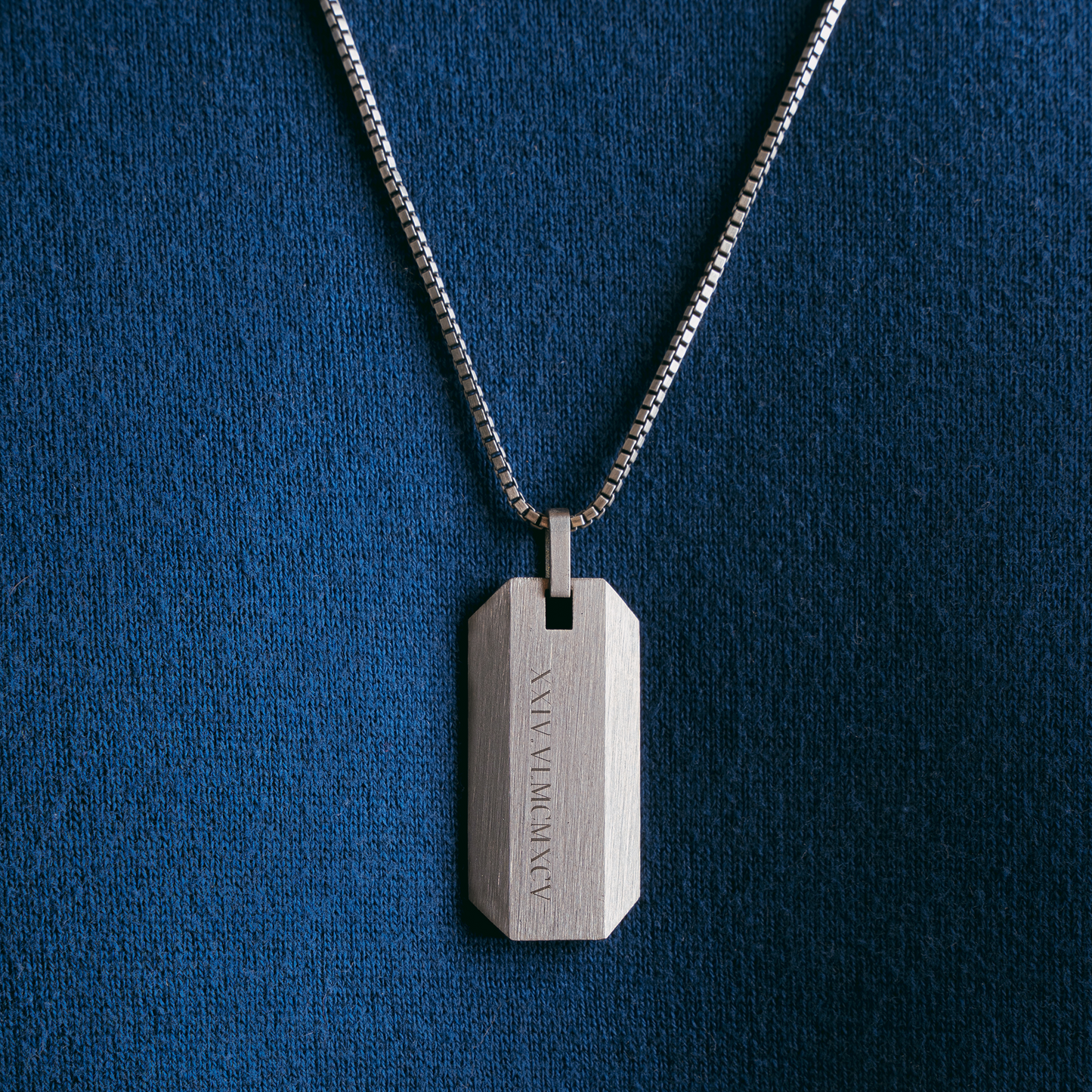 Octo Necklace In Titanium