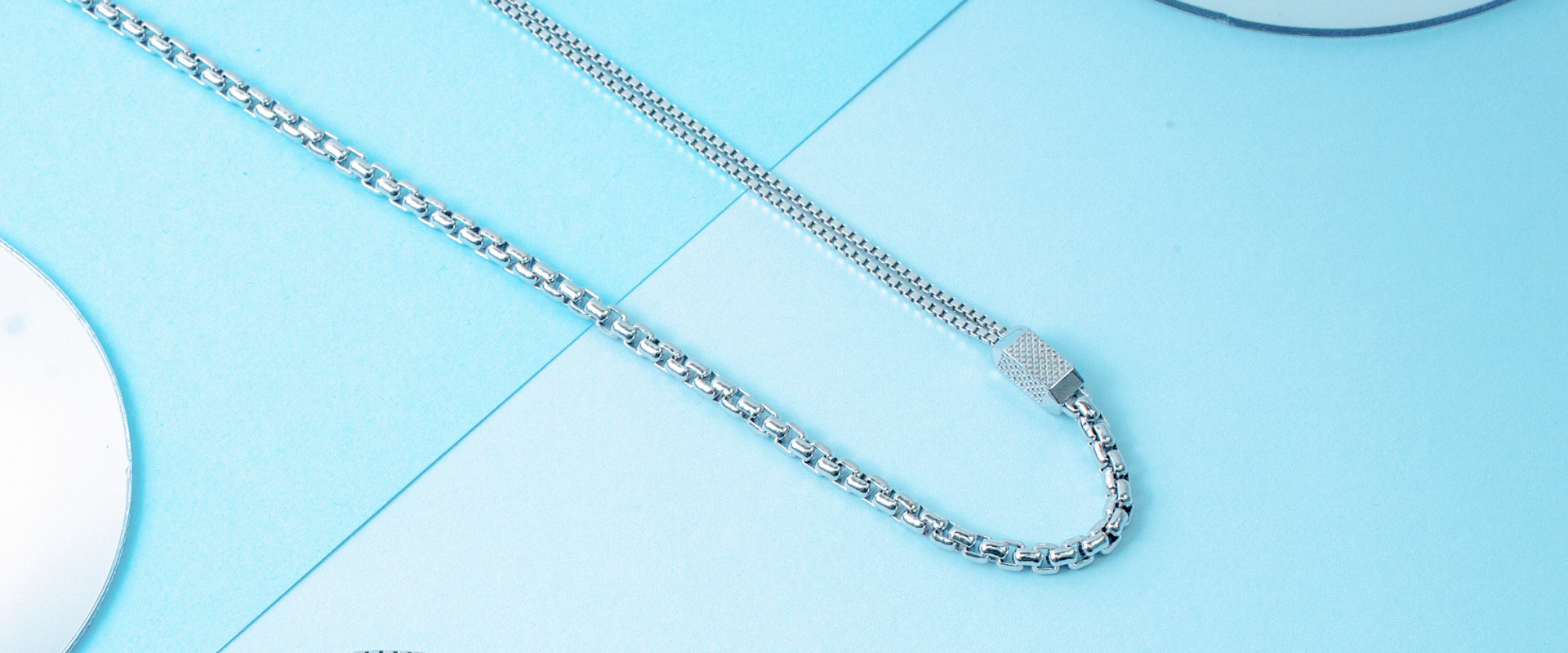 Men's Silver Necklaces