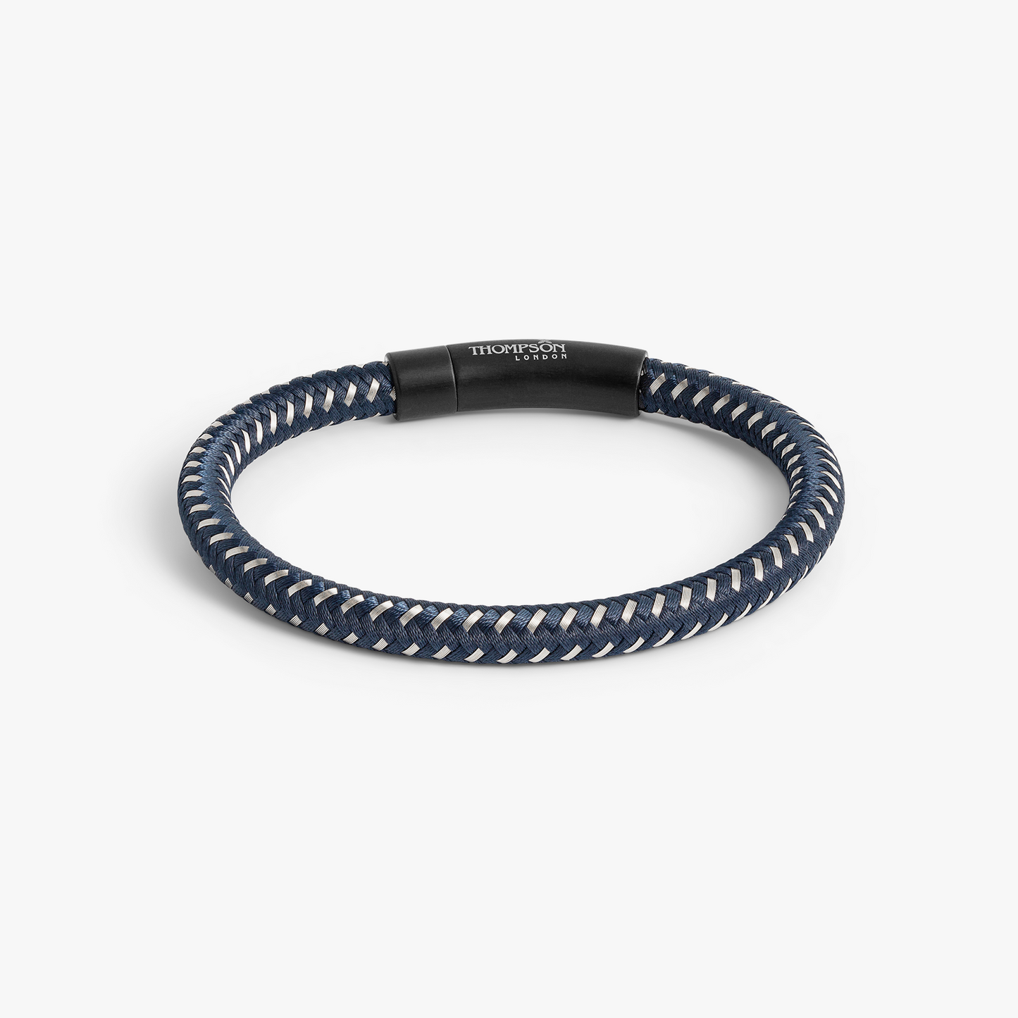 Thompson Steel Fusion Bracelet in Blue
