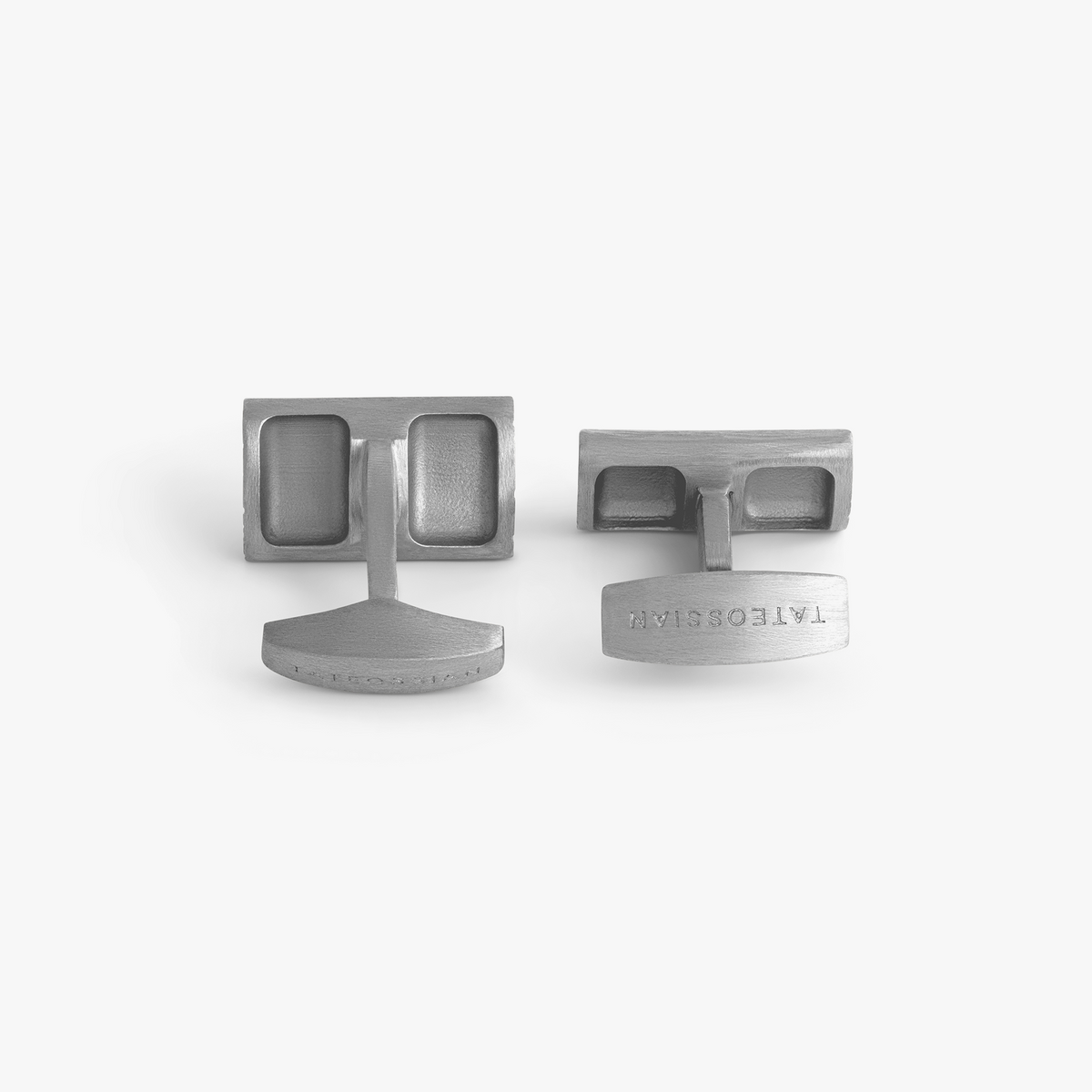 Graffiato Sterling Silver Cufflinks