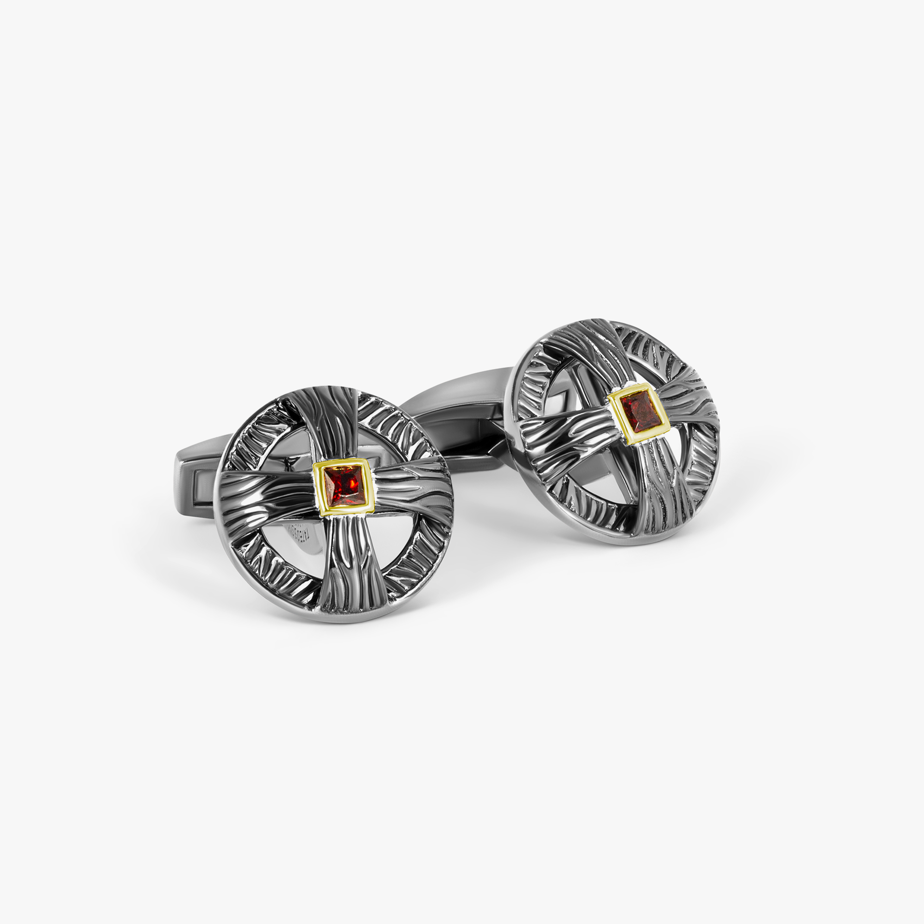 Yerevan Heritage Cufflinks In Oxidised Sterling Silver (Limited Edition)