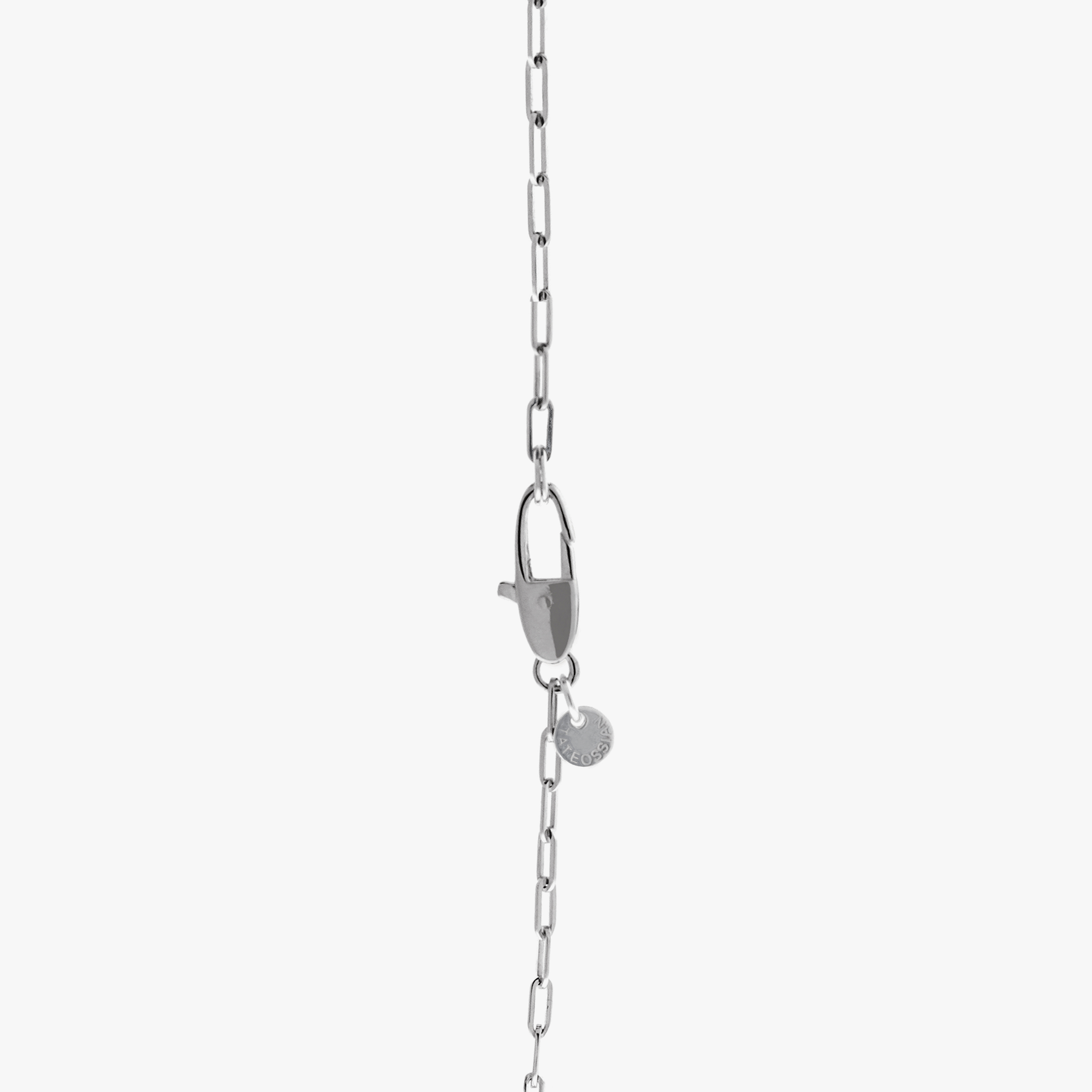 Marine Anchor Necklace in Sterling Silver