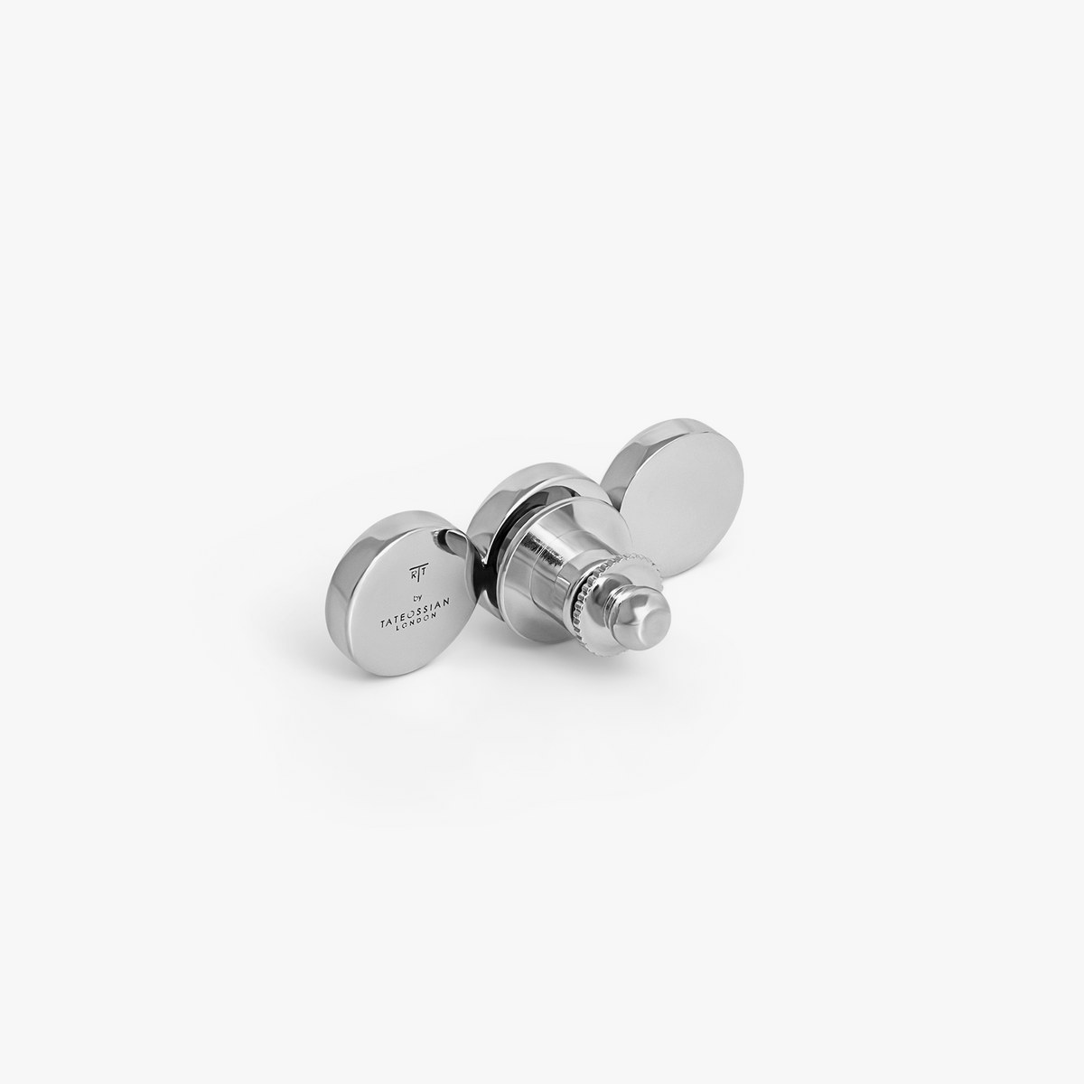 Asanoha Tris Lapel Pin in Mother of Pearl