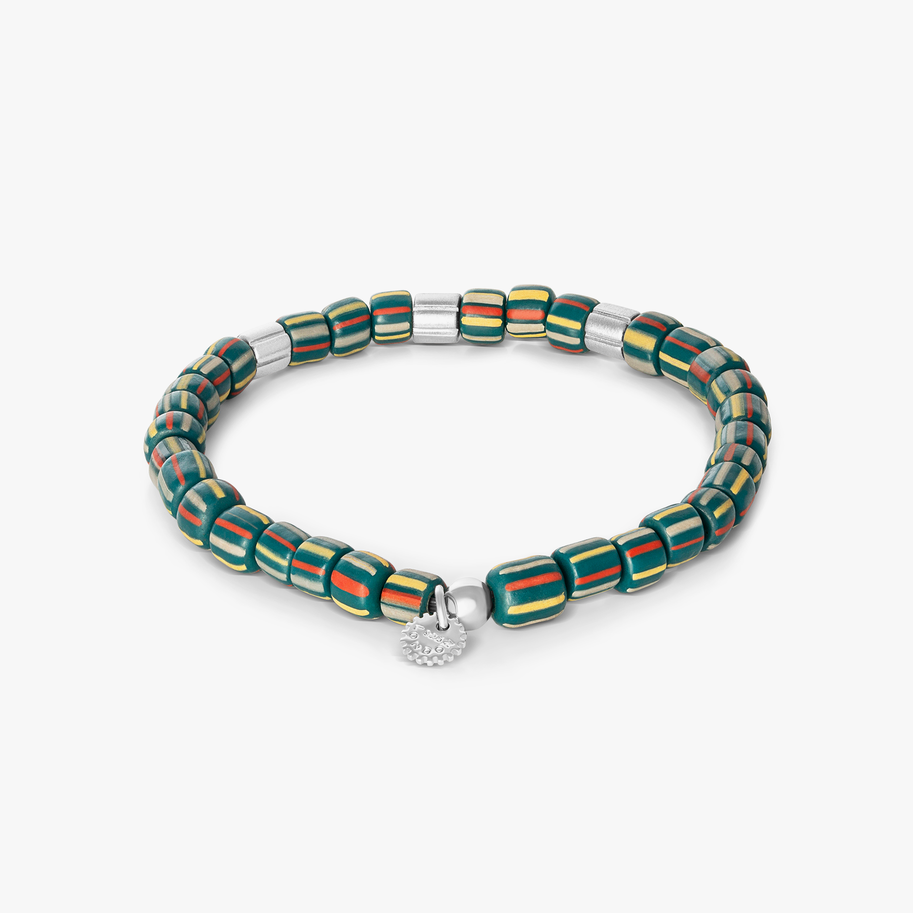 Mini Rigato Java Beaded Bracelet in Green (Limited Edition)