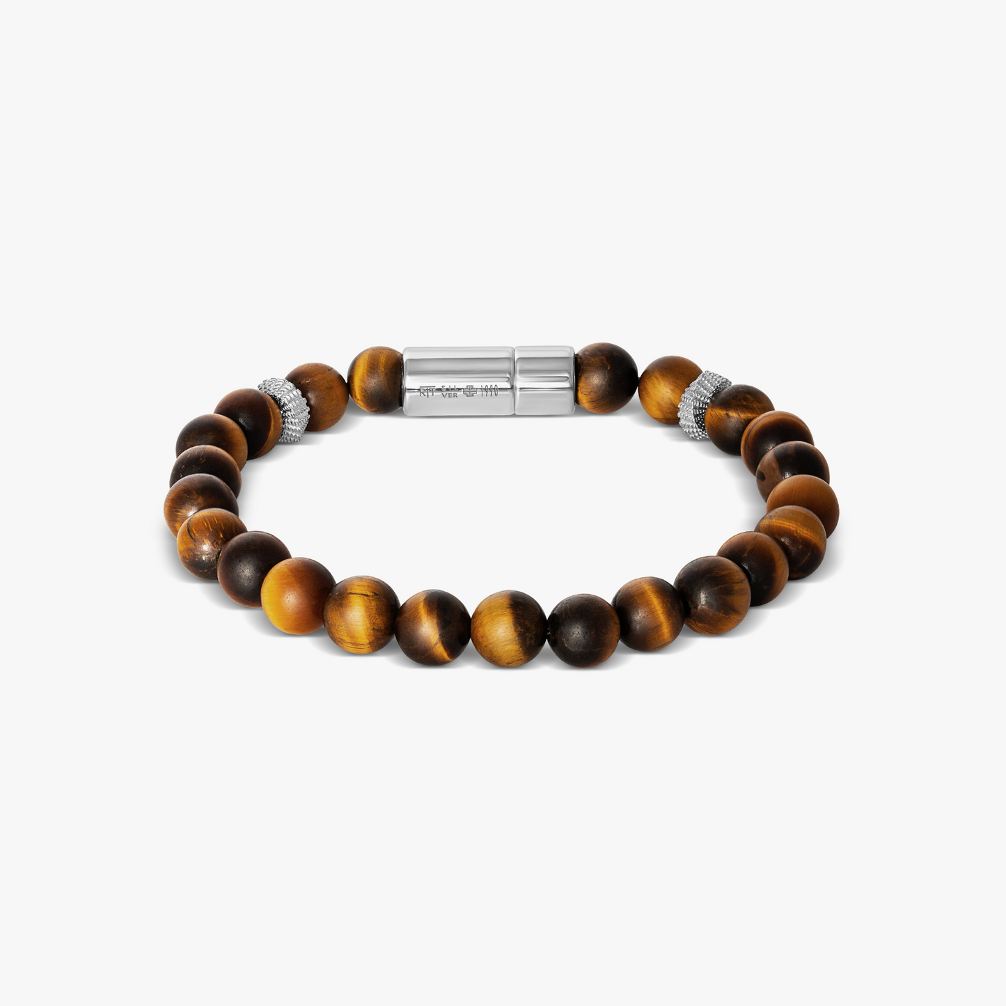 Pop Mobius Beaded Bracelet in Tiger Eye