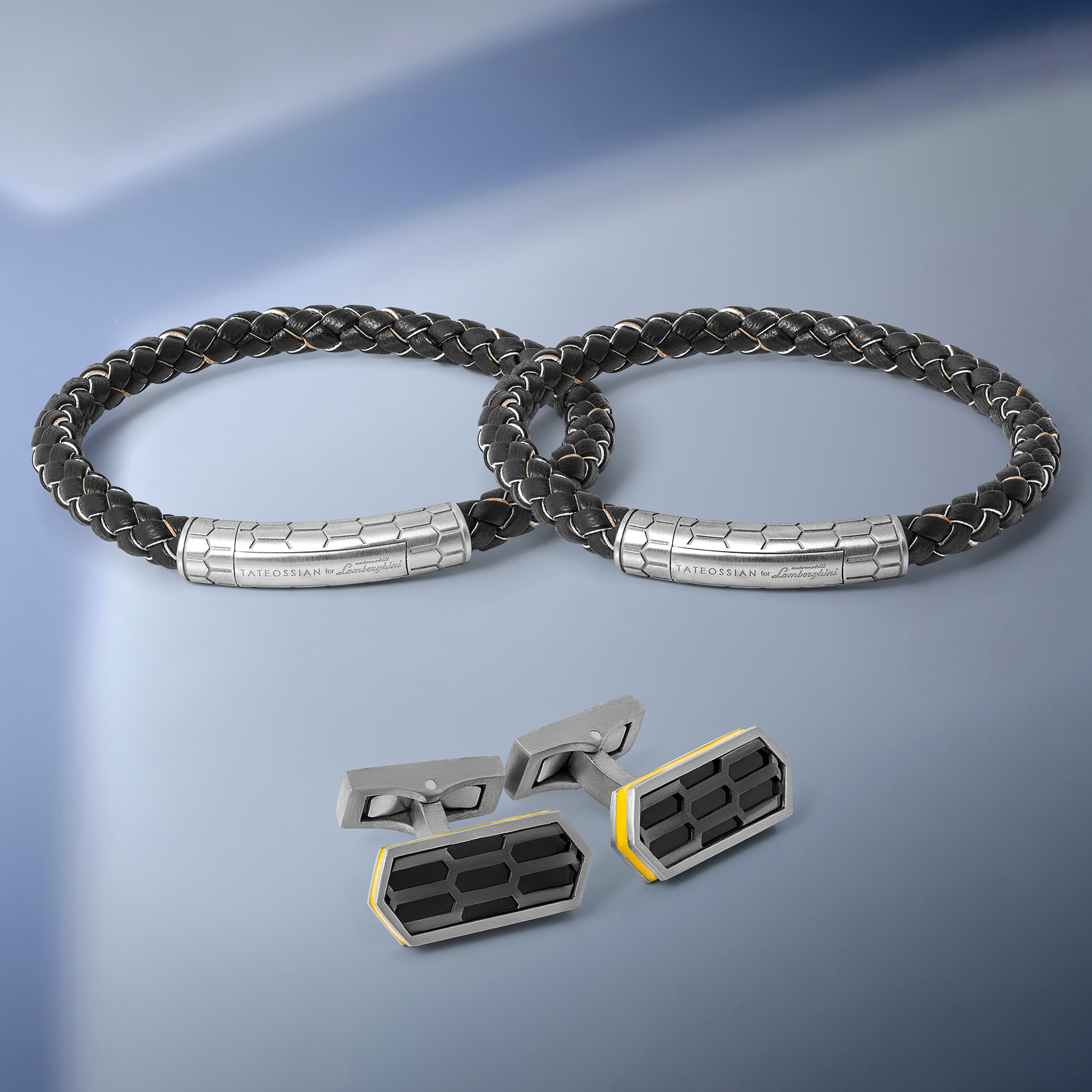 Automobili Lamborghini Hex Rettangolo Cufflinks