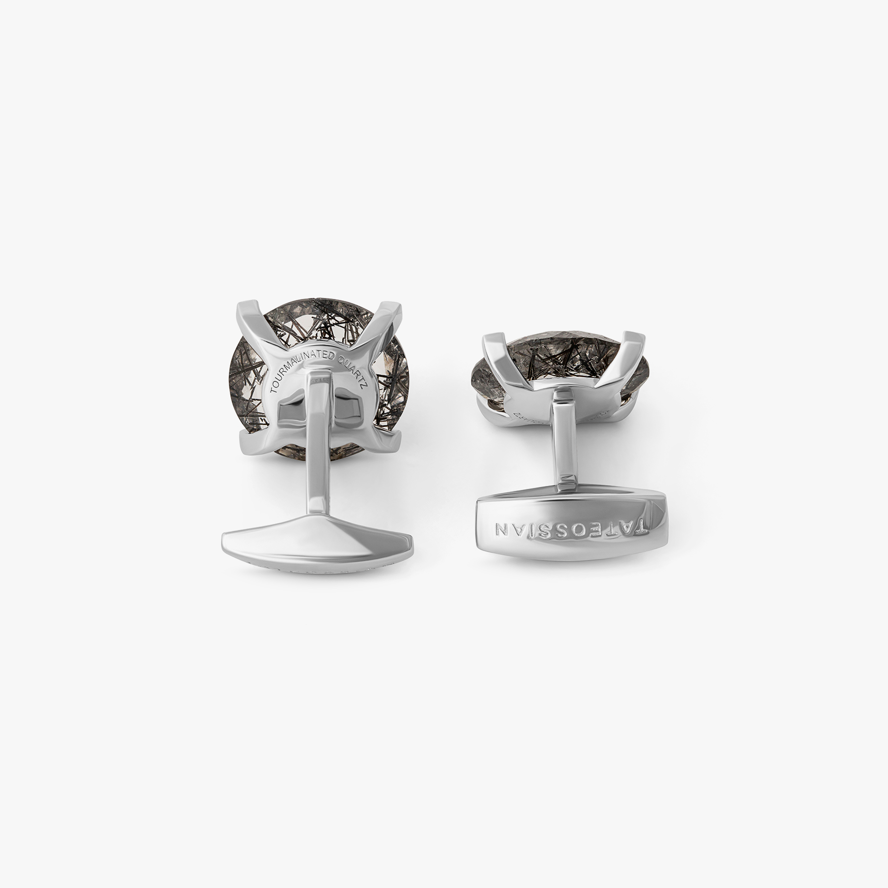 Floating Tourmaline Quartz Cufflinks | Limited Edition