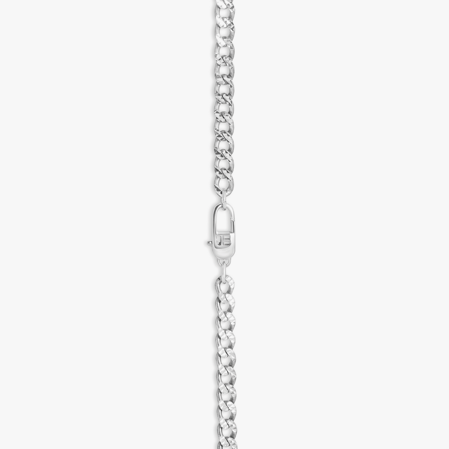 Martellato Chain Necklace in Sterling Silver