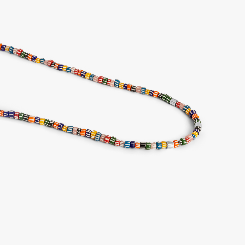 Mini Rigato Java Beaded Necklace in Multicolour | Limited Edition