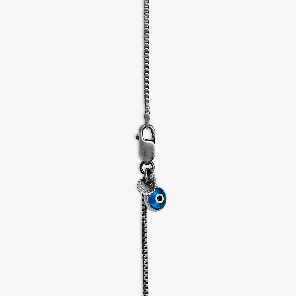 Mobius Sterling Silver Necklace