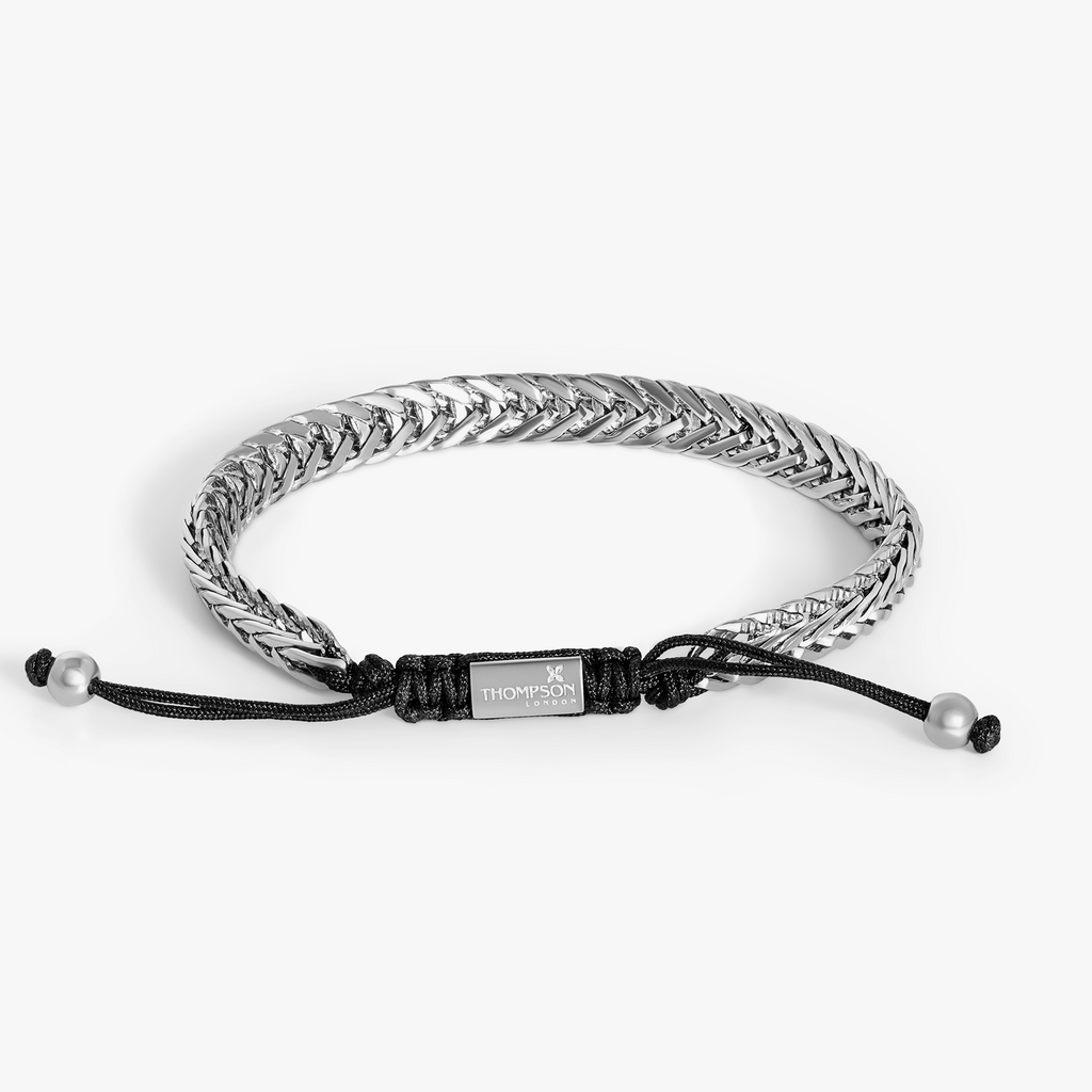 THOMPSON Herringbone Macrame Bracelet