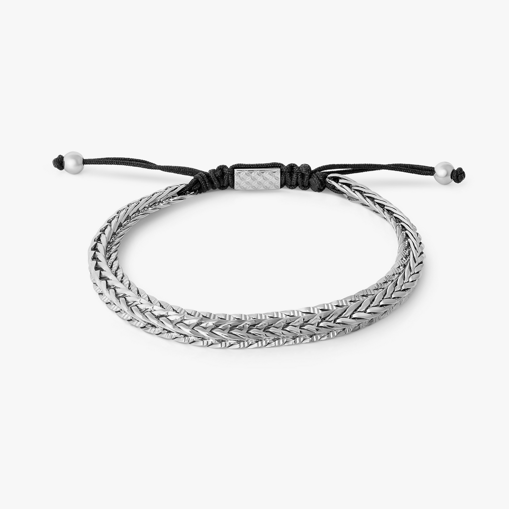THOMPSON Herringbone Macrame Bracelet
