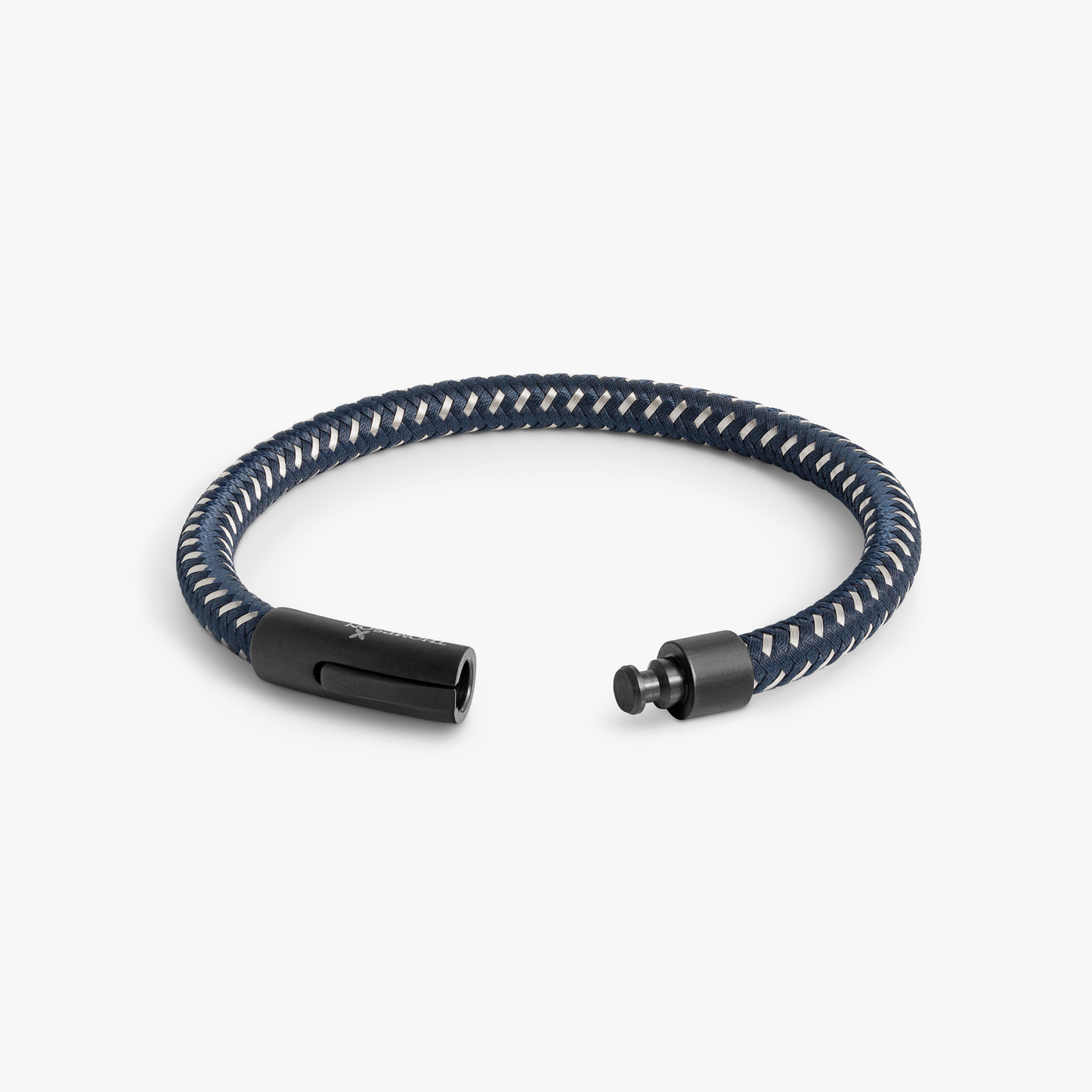Thompson Steel Fusion Bracelet in Blue