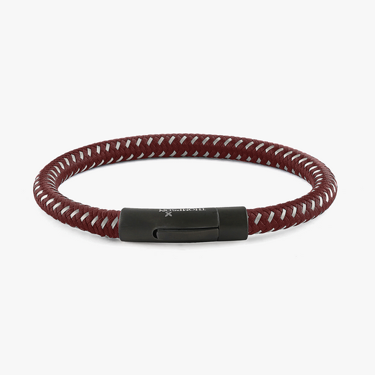 Thompson Braided cords Bracelets in Red