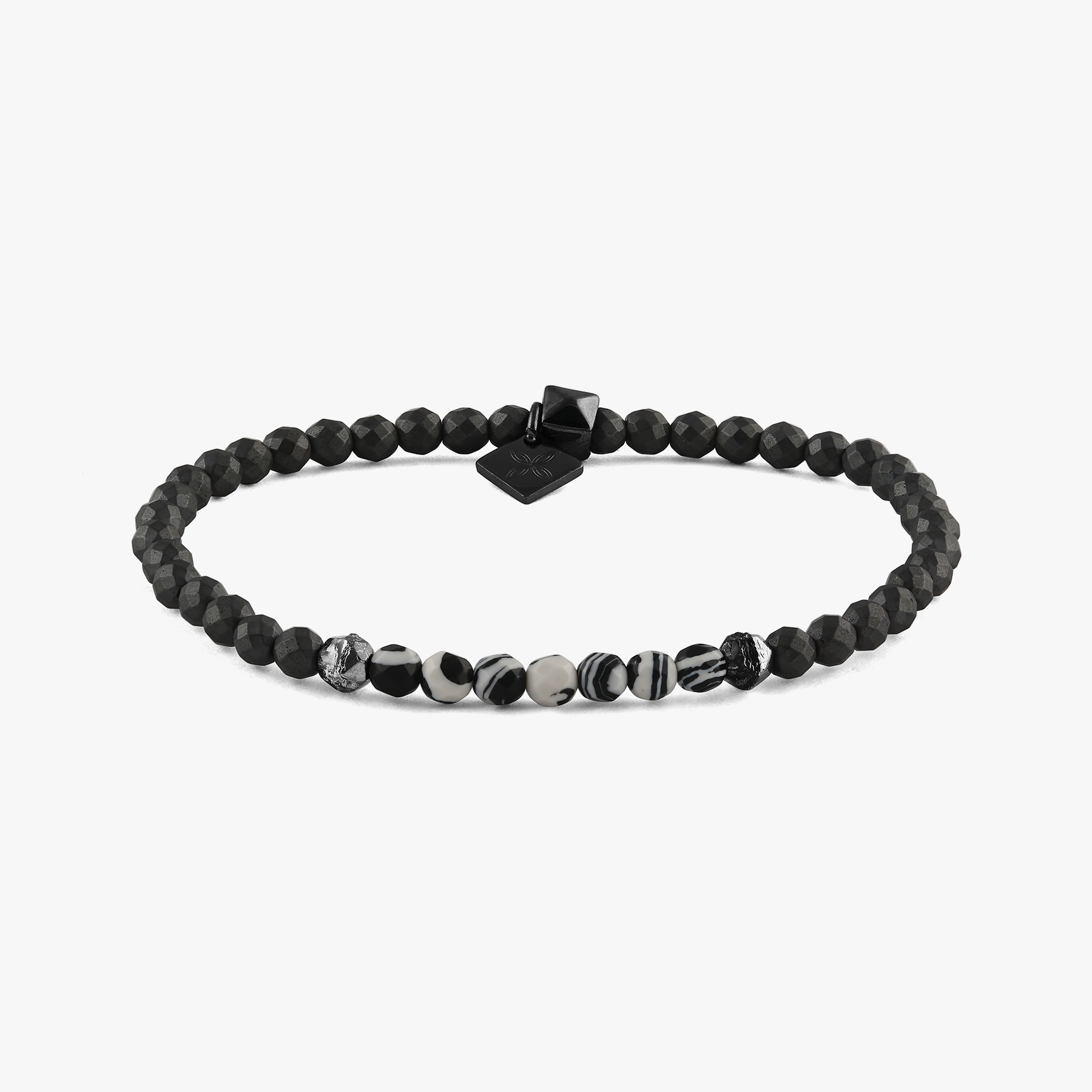 Thompson multi faceted bead Bracelet