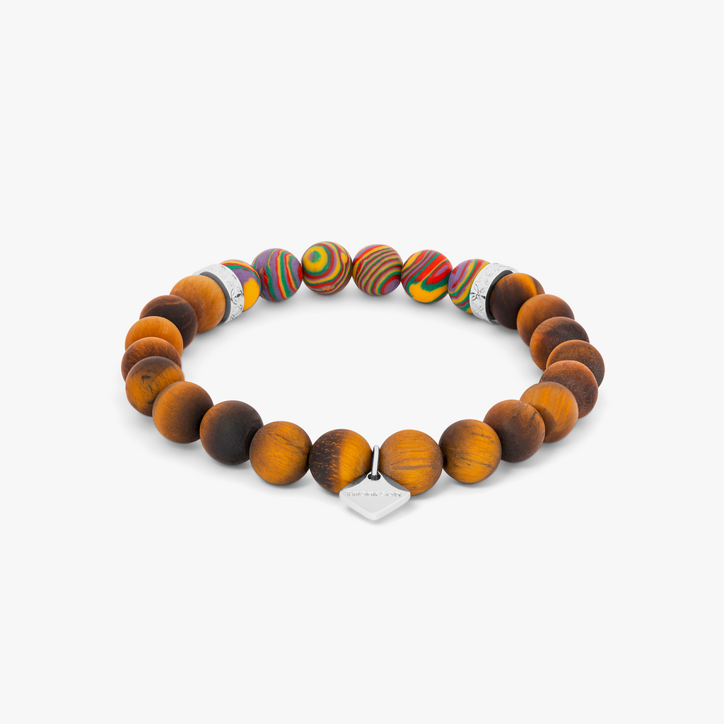 Thompson IP plated Bracelets in Tiger eye