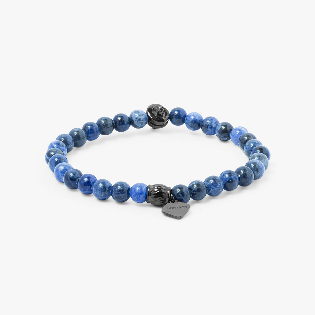 Thompson Torcido Knot with Blue Sodalite