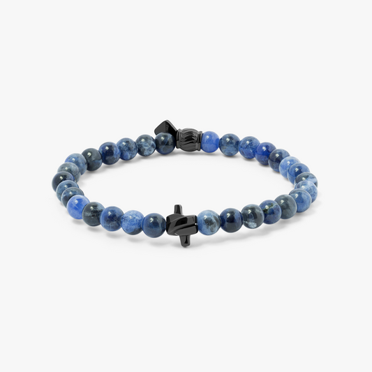 Thompson Torcido Knot with Blue Sodalite