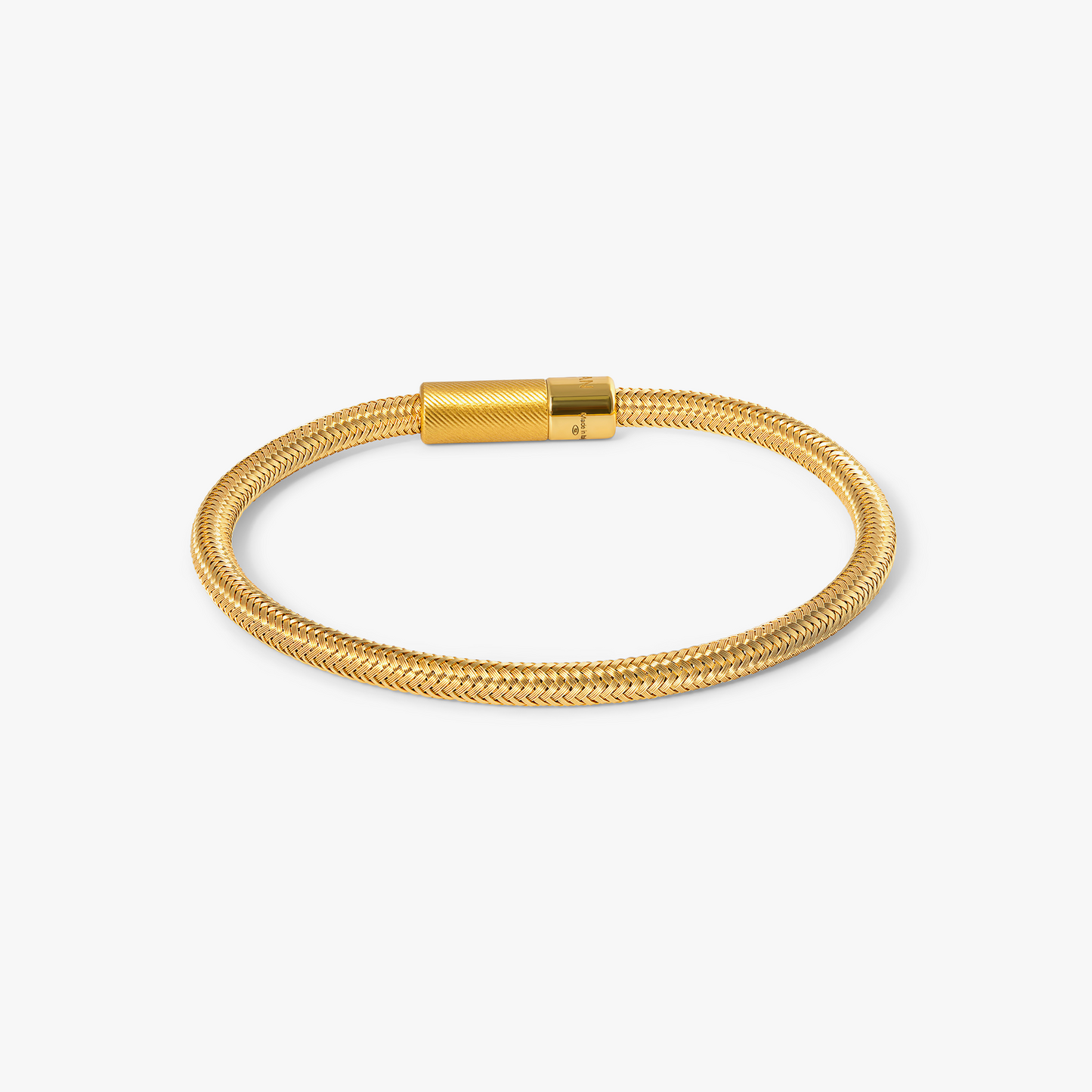 Pop Rigato Rame Bracelet In Gold