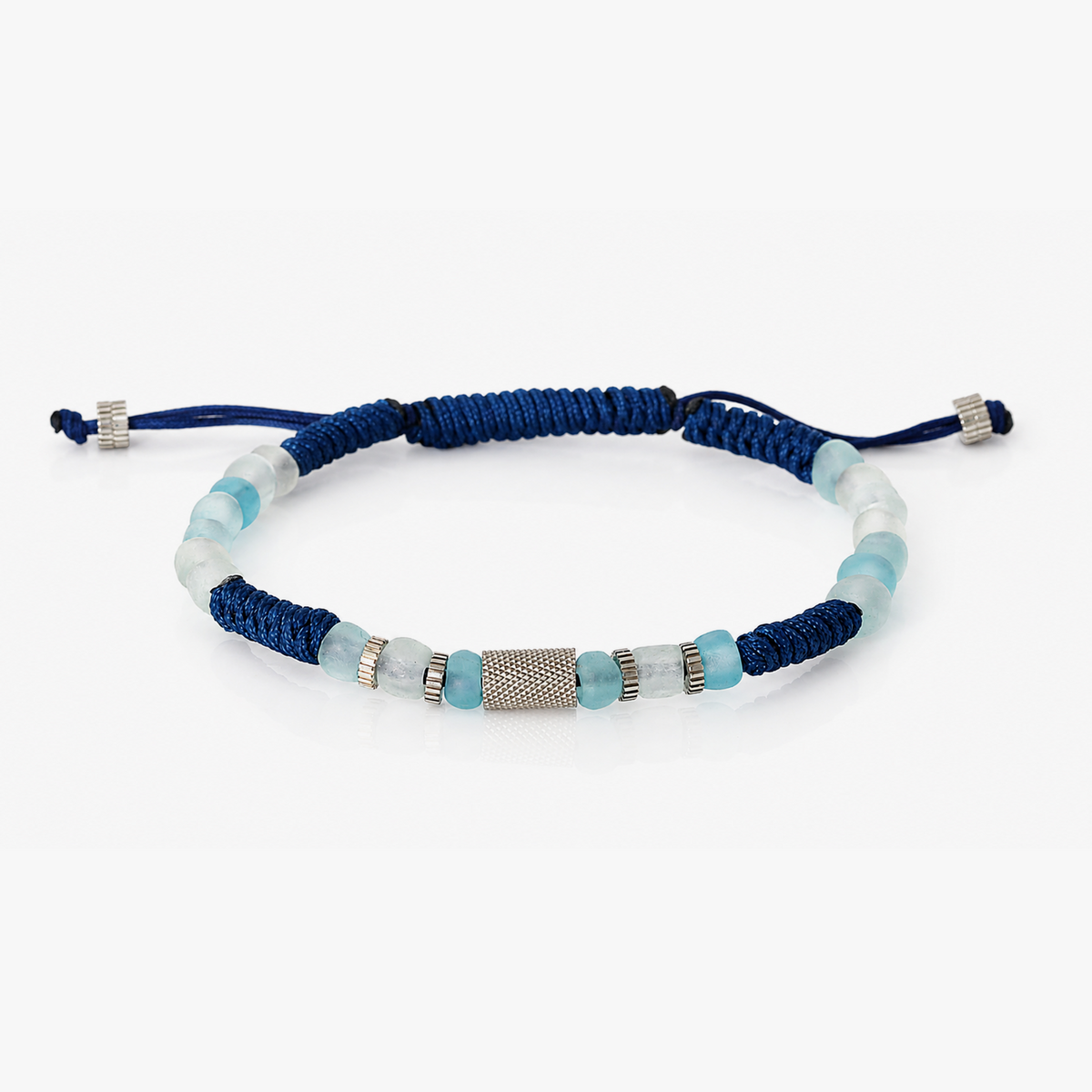 Java Eco Glass Bracelet in Navy Blue | Limited Edition