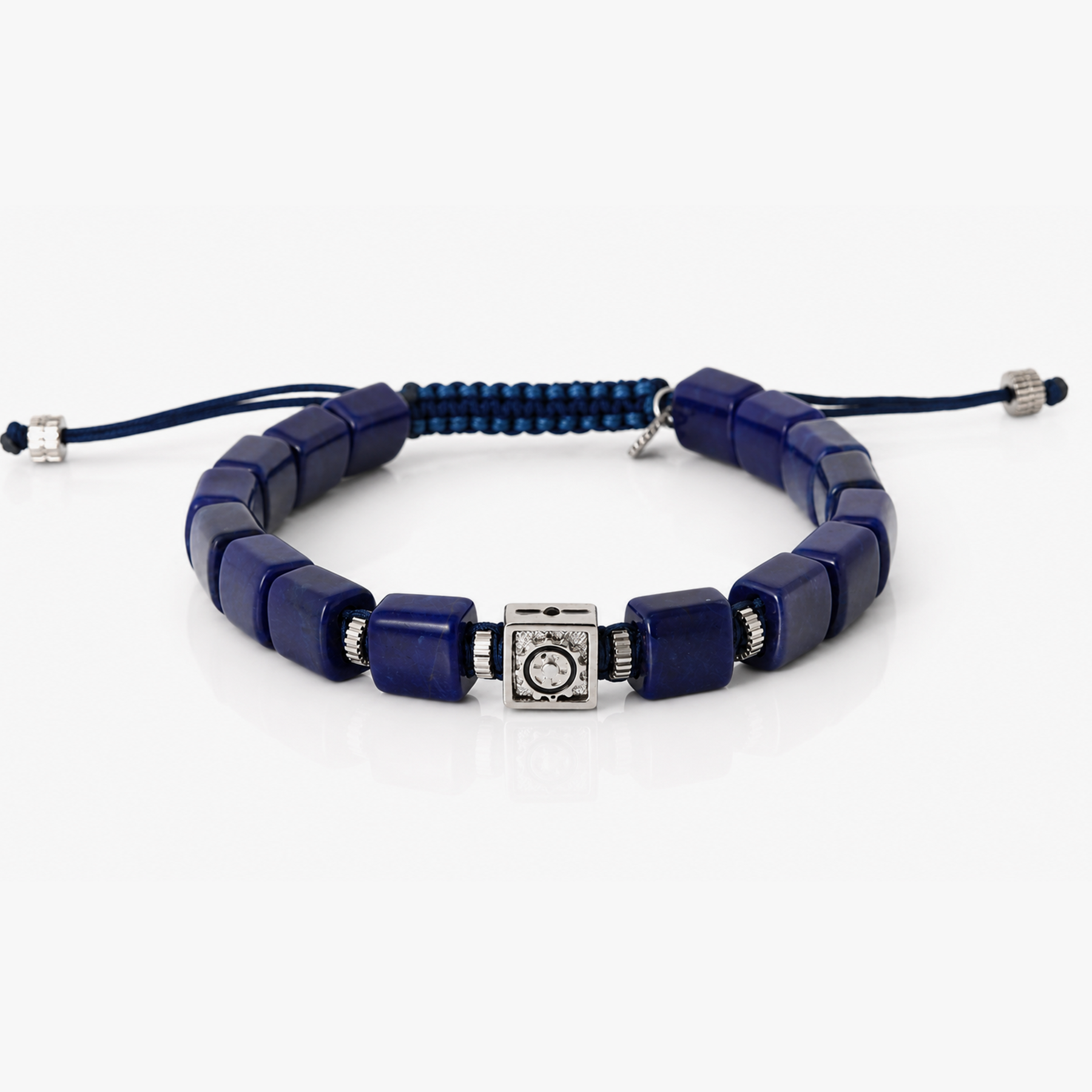 Nautical Gear Bracelet with Sodalite & Swarovski Stone