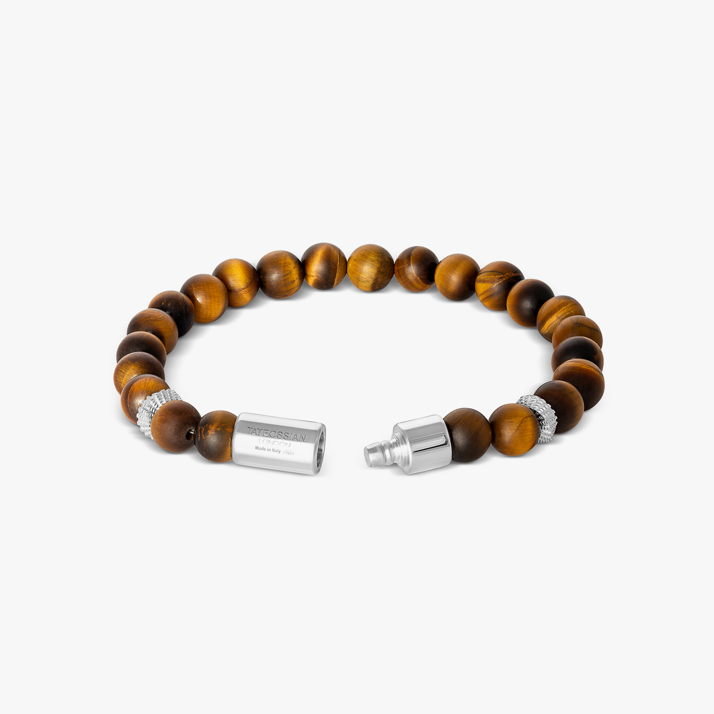Pop Mobius Beaded Bracelet in Tiger Eye