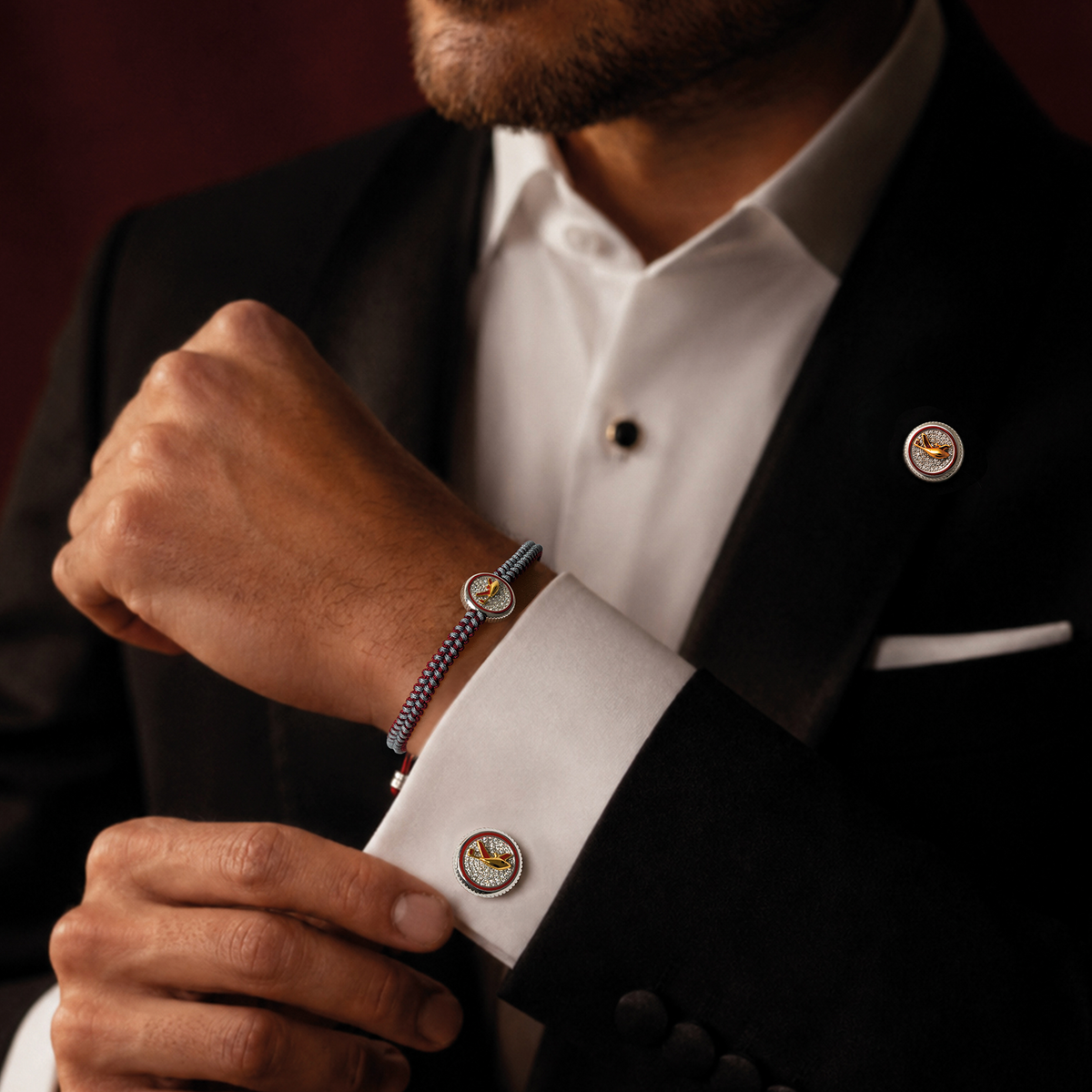 EJAF Drone Diamond Cufflinks | Limited Edition