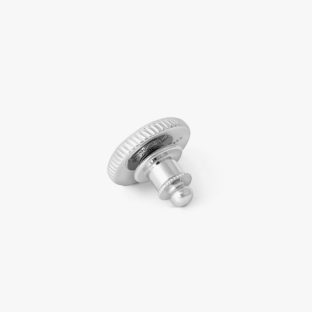 Dancing Diamond Ruby Brooch Pin