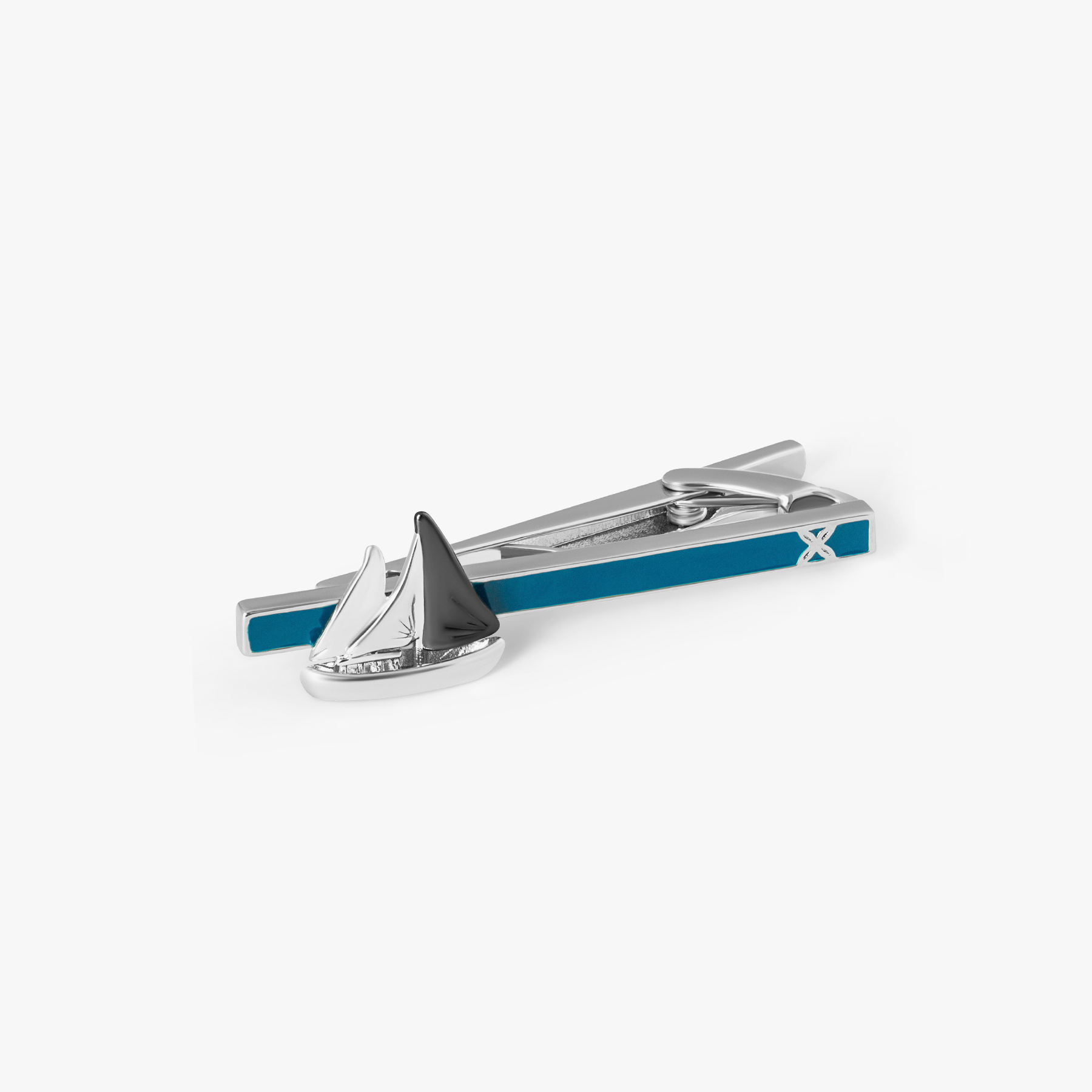 Thompson Sailing boat Tie Clip