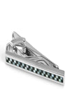 Thompson Mosaic Semi Precious Tie Clip