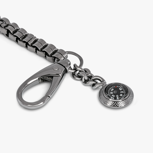 Compass trouser chain with gunmetal finish (UK) 2