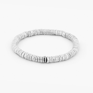 Pure Disc Expandable bracelet in sterling silver (UK) 3