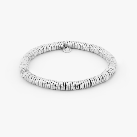 Pure Disc Expandable bracelet in sterling silver (UK) 1