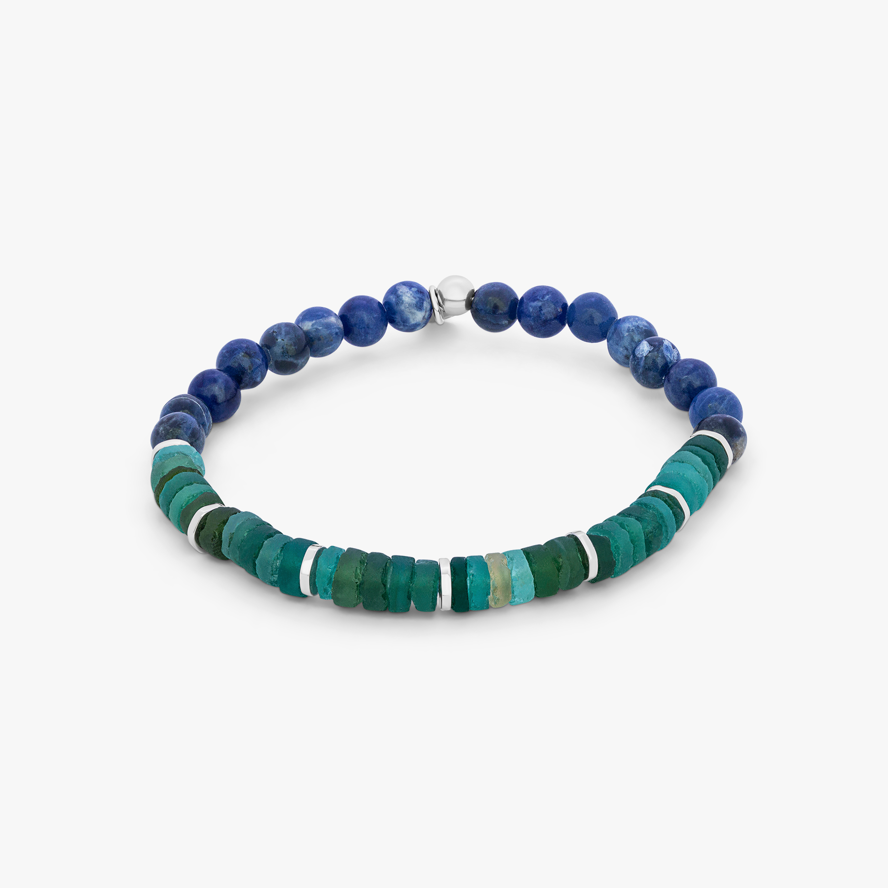 Oceana bracelet sodalite Roman glass beads