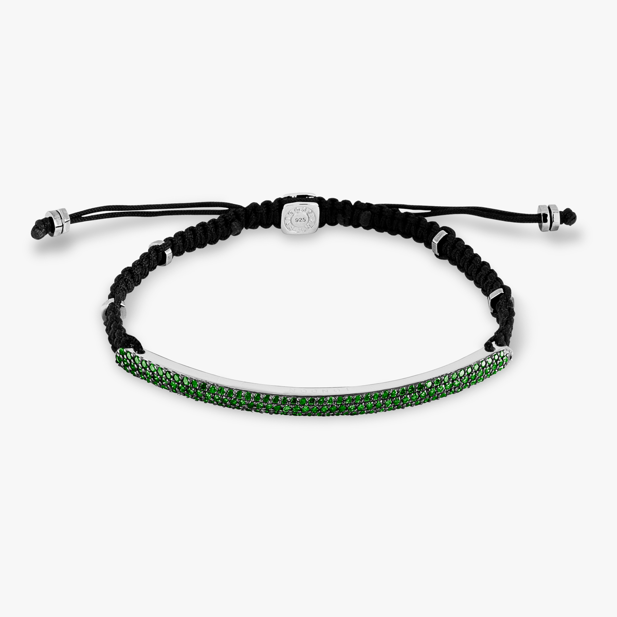 Windsor Macrame Bracelet Emerald