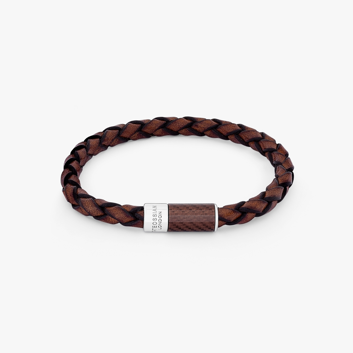 Carbon Pop bracelet leather alutex