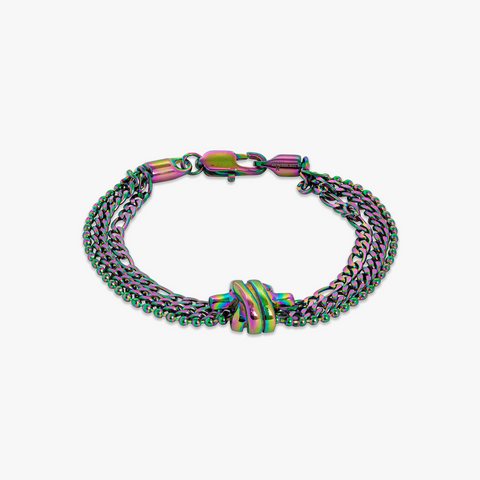 THOMPSON Iridescent Twisted Knot bracelet