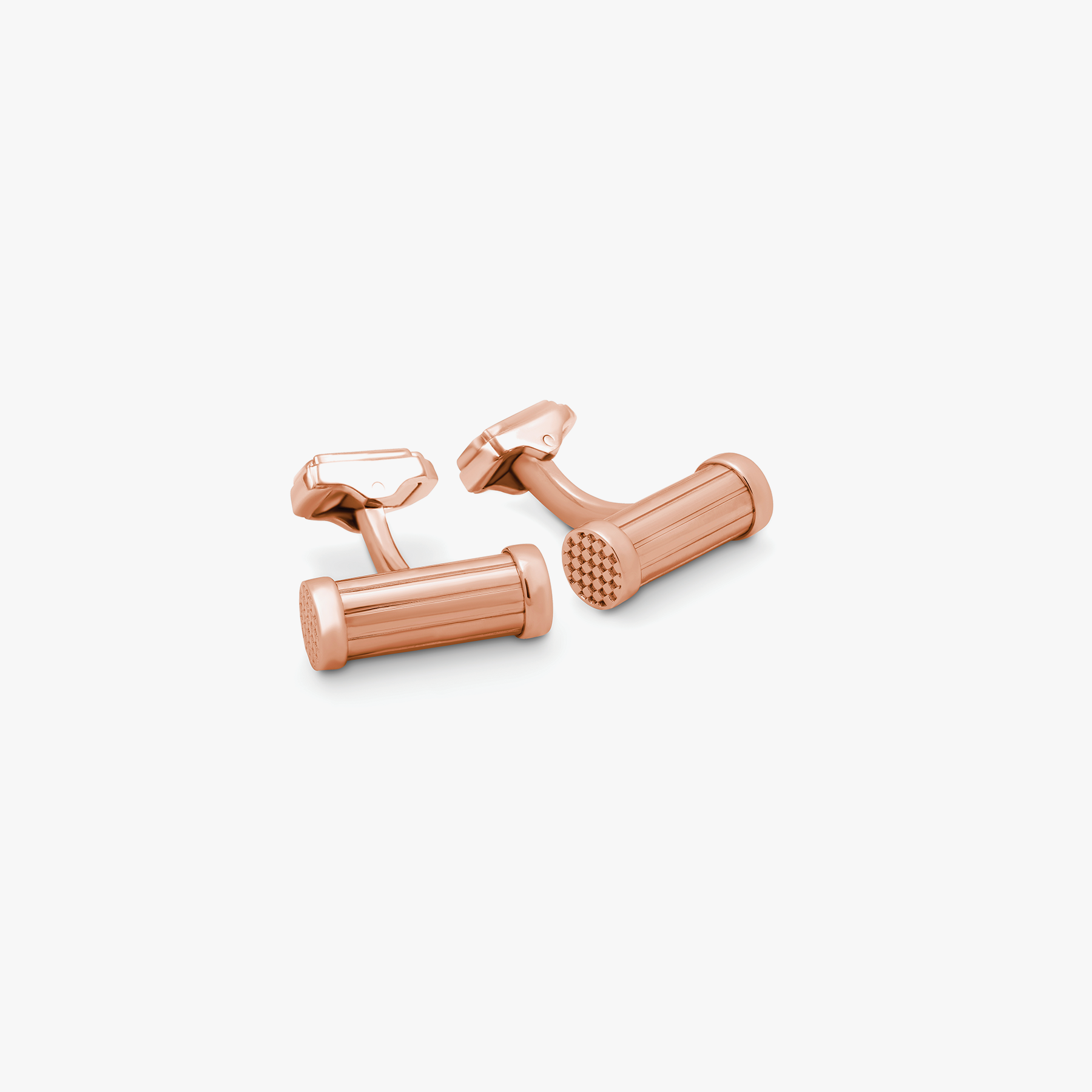 THOMPSON Column cufflinks with rose gold finish (UK) 1