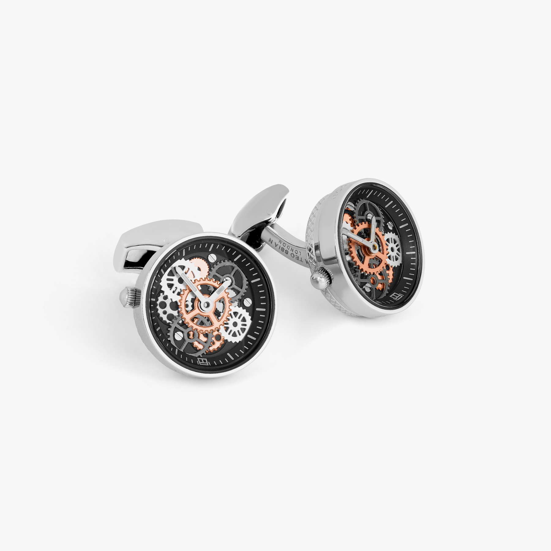 Vintage Gear Watch Cufflinks