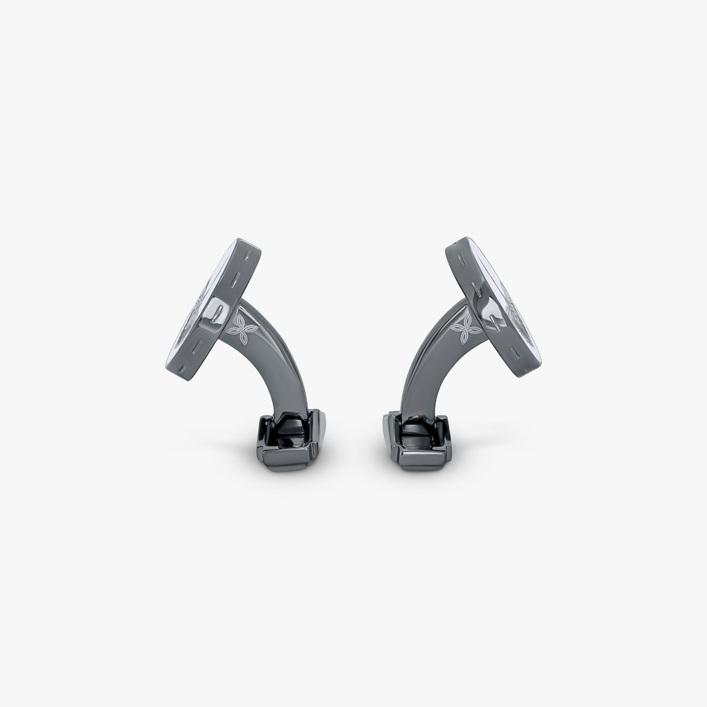 Thompson Black Gunmetal Plated Crane Cufflinks  