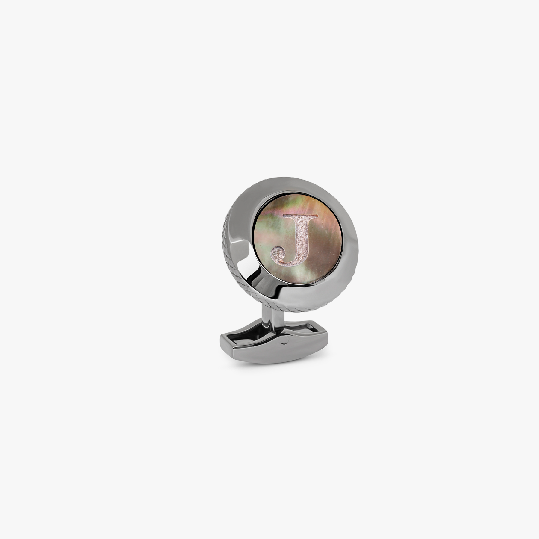 Personalised Single Initial Cufflink J
