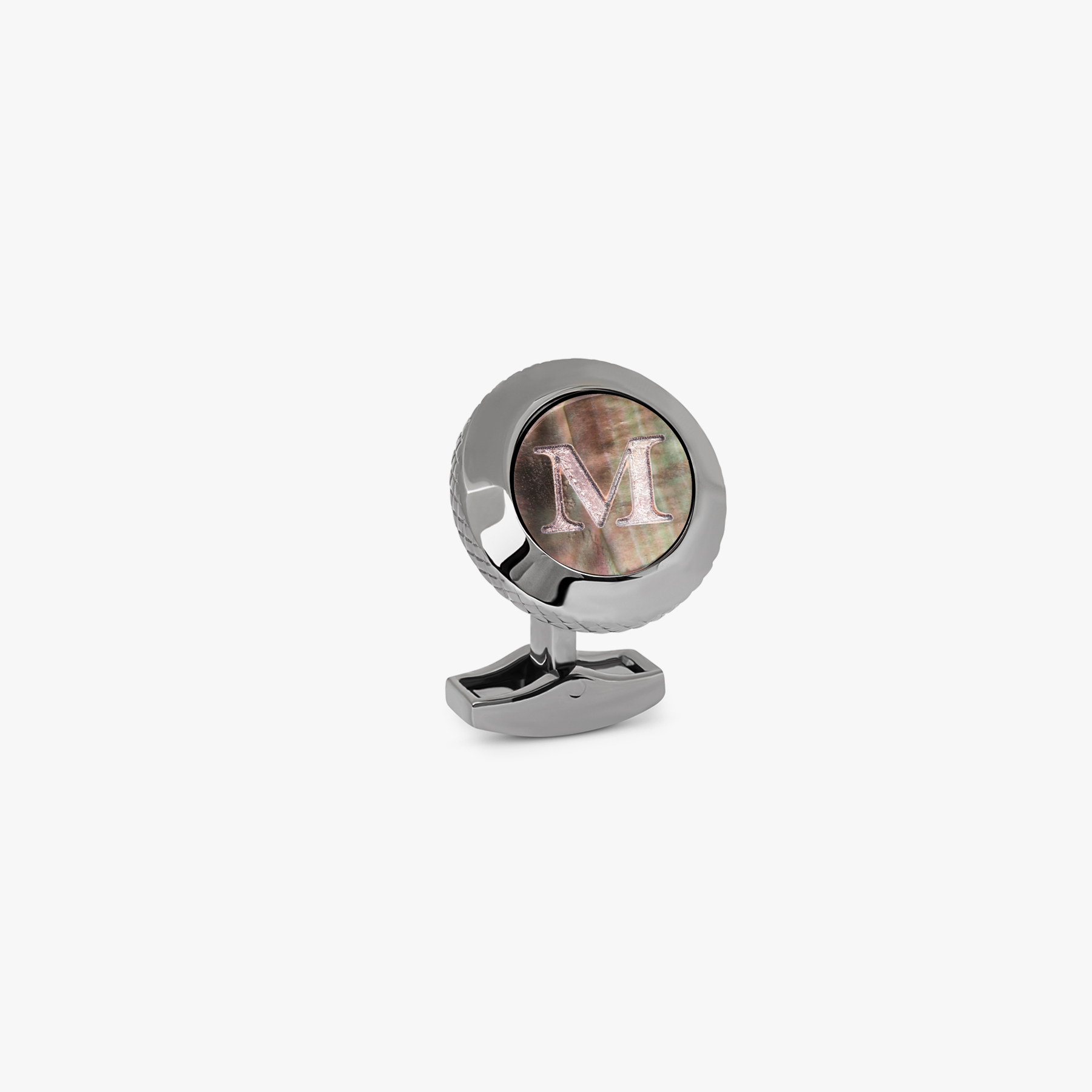 Personalised Single Initial Cufflink M