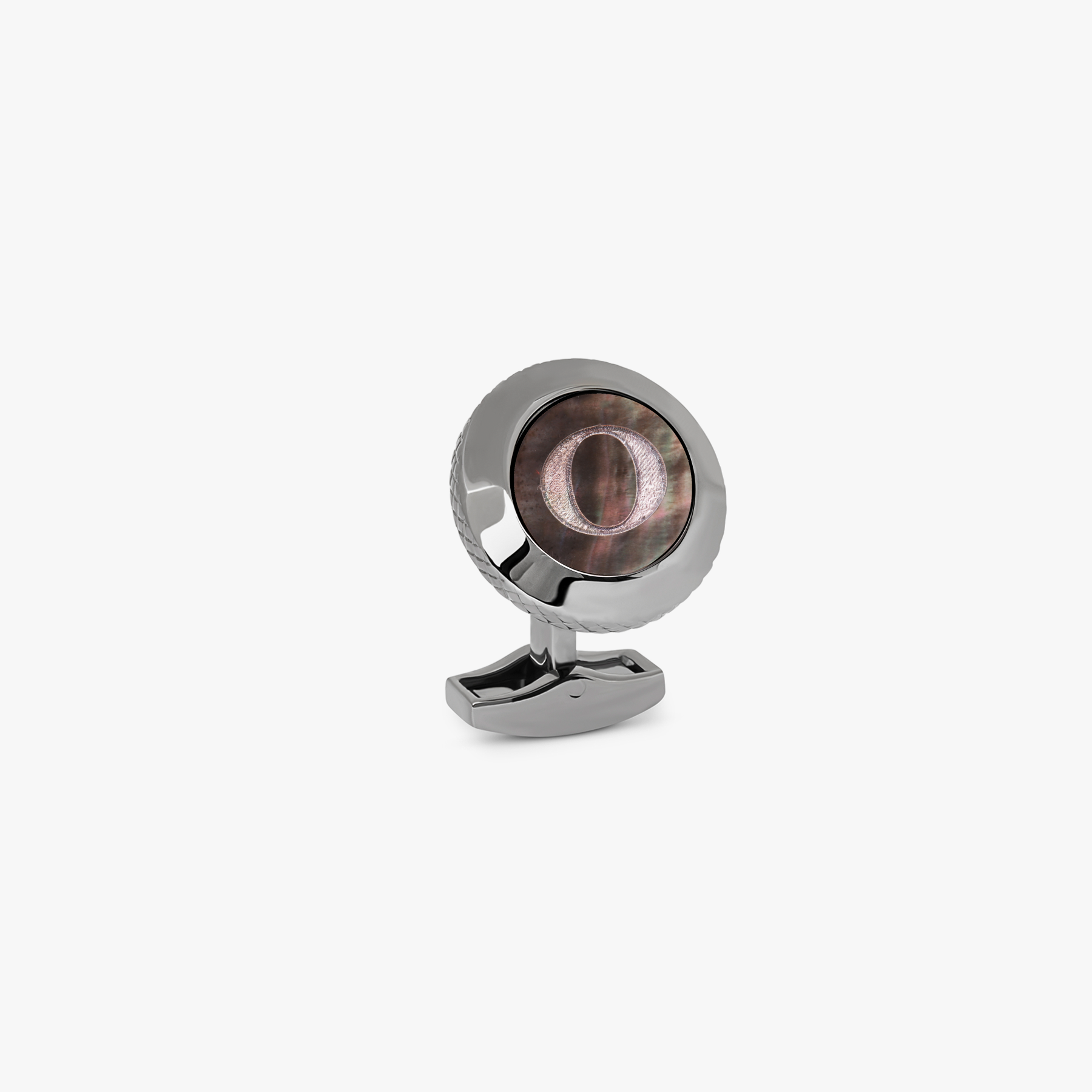 Personalised Single Initial Cufflink O