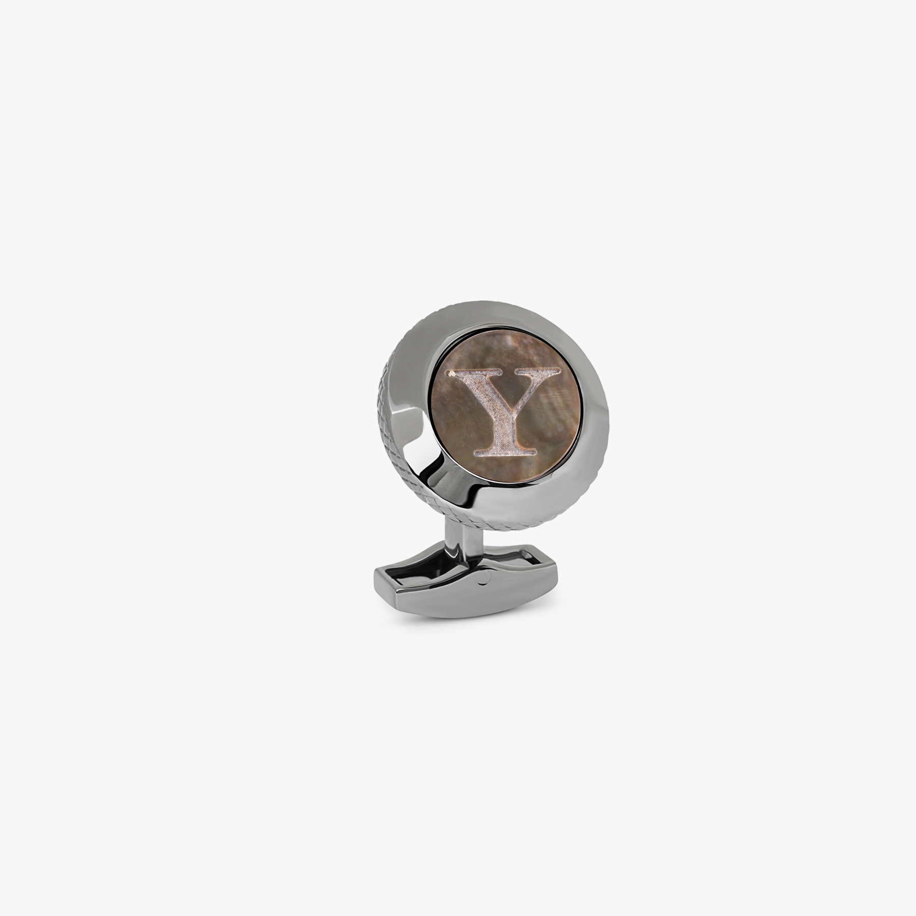 Personalised Single Initial Cufflink Y
