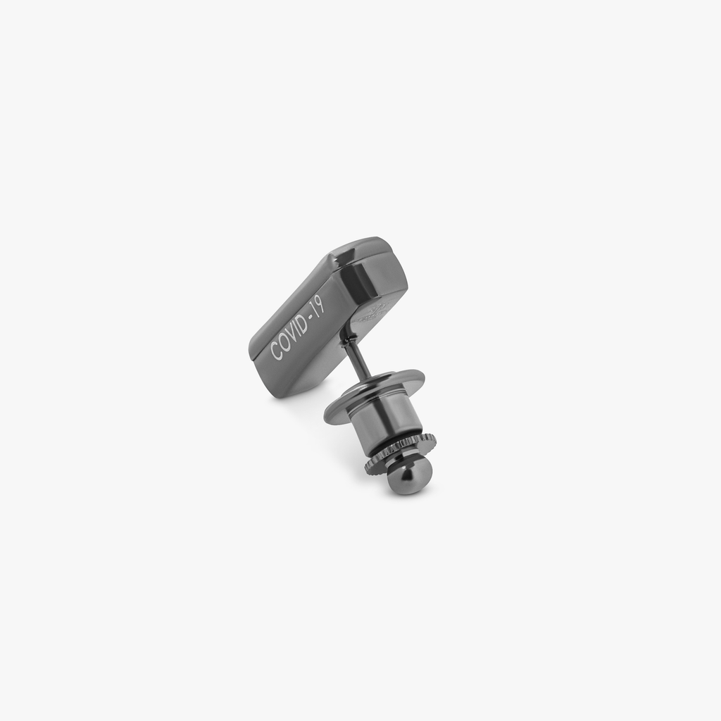 Black IP steel Antibody pin
