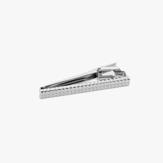 Diamond Giza tie clip with Palladium plated