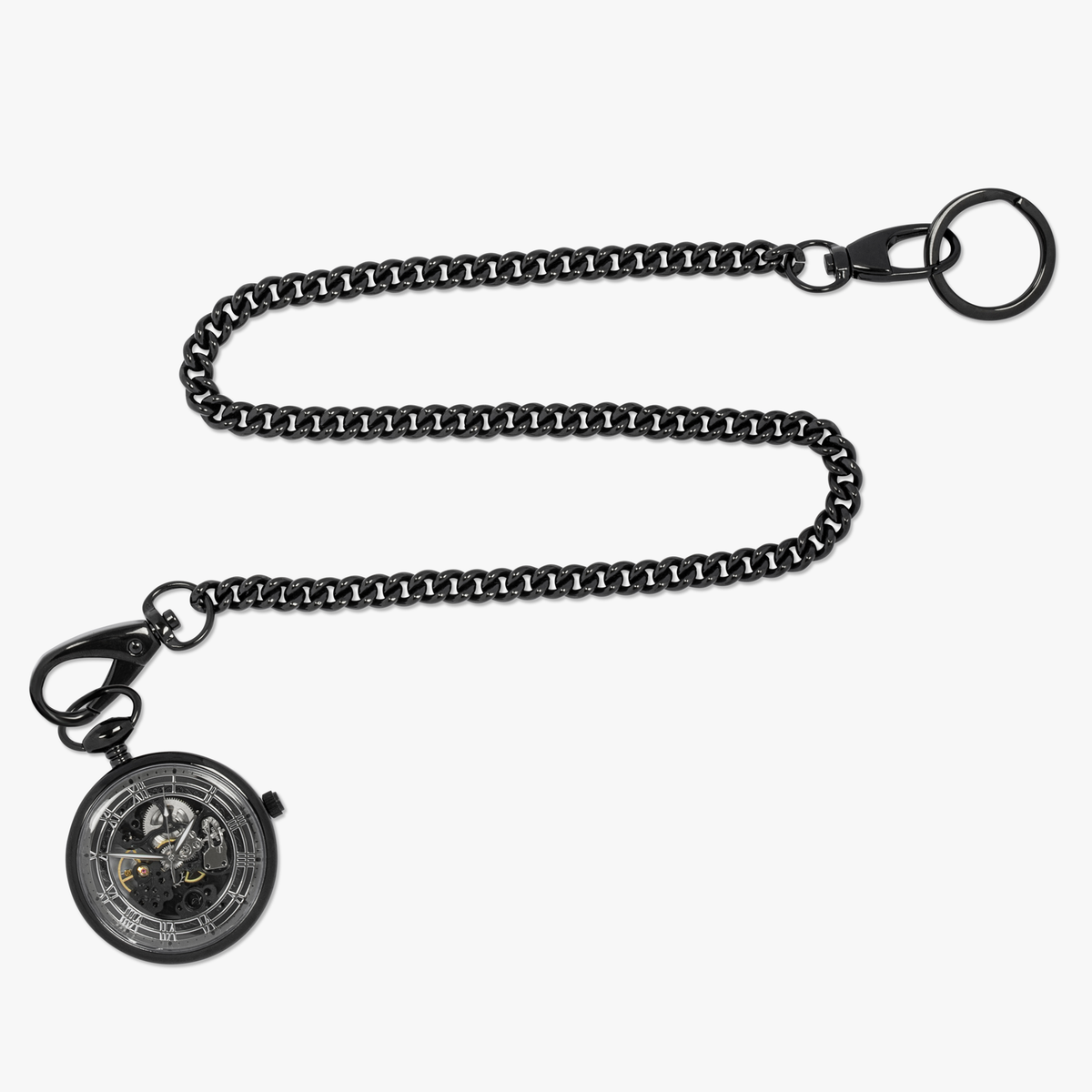 Pocket watch IP plating