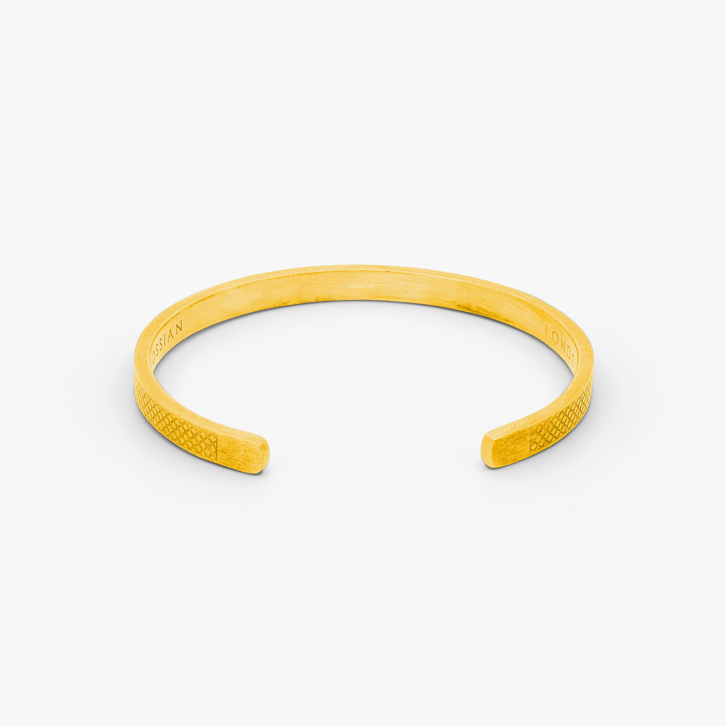 Yellow Gold Plated Hallmark Bangle Nuovo- Eco Friendly